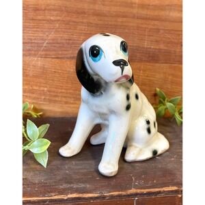 Vintage Dalmatian dog figurine- dog statue